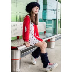 VESTIDO ROJO ESTRELLAS
